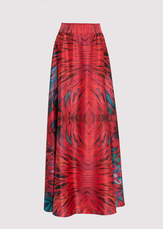 MAXI FALDA FEATHERS