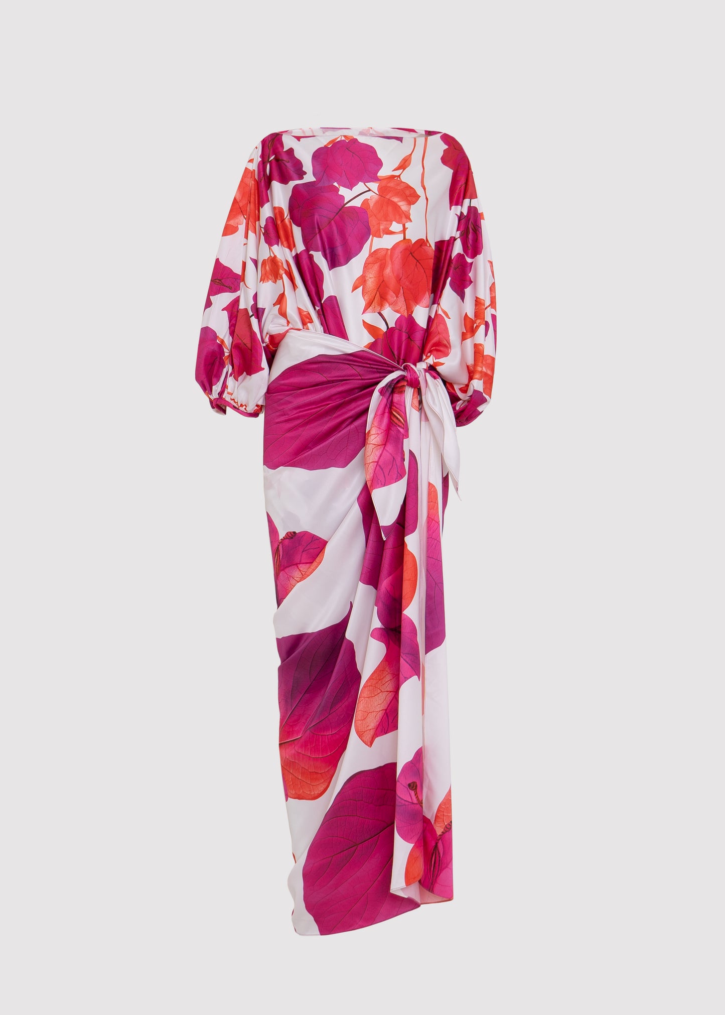 VESTIDO WRAP BUGANVILIA MAGENTA